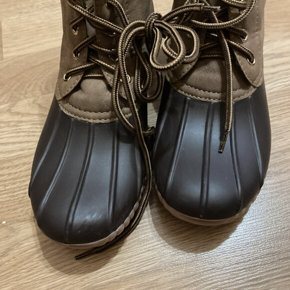 Women’s Marley Lilly Duck Boots Size 4 Brown Warm Waterproof - Picture 8 of 13